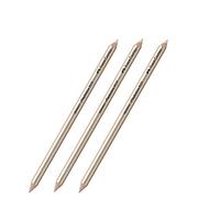 Faber-Castell - Lápiz de borrar Perfection (3 x 7057, doble punta, suave y dura)