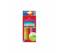 FABER-CASTELL Lápiz de color Colour Grip, estuche de cartón de 24 ninguno