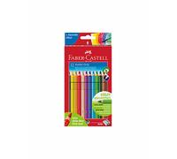 FABER-CASTELL Lápiz de color Jumbo Grip, estuche de cartón de 12 ninguno