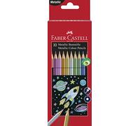 Faber-Castell Lápiz de color metálico 201583 (paquete de 10)