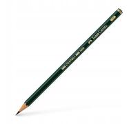 Faber-Castell 119007 - Lápiz Castell 9000, dureza 7B, verde