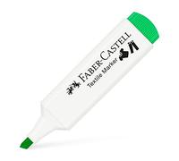 Faber-Castell Marcador textil verde neón