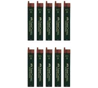 Faber-Castell Minas de polímero superfino (10 latas, 0,5 H)