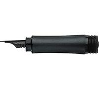 FABER-CASTELL - Módulo escritura GRIP, plumín F negro | Empuñadura de recambio con plumín de acero inoxidable para plumas Grip Edition