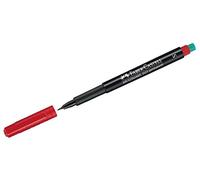 Faber-Castell Multimark Marcador permanente, trazo S, color rojo Multimark S, permanent