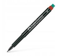 Faber-Castell Multimark Marcador permanente, trazo S, color rojo Multimark S, permanent