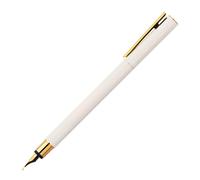 Faber-Castell Neo Slim 141442 - Pluma estilográfica (plumín EF, color dorado y malvavisco)