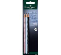Faber-Castell New Harmony 218470 - Juego de 3 lápices Sparkle, dureza B