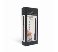 Faber-Castell OHP-CD Stifte - Marcador permanente, 10 unidades, color negro