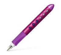 FABER-CASTELL - Pluma escolar Scribolino para zurdos, color mora