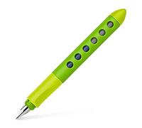 Faber-Castell Pluma estilográfica 149817 Scribolino para zurdos color verde claro