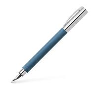 FABER-CASTELL - Pluma estilográfica Ambition Edelharz azul, plumín M