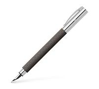 FABER-CASTELL - Pluma estilográfica Ambition OpArt Black Sand, plumín F