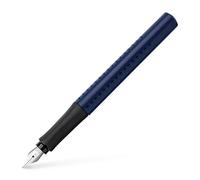Faber-Castell Pluma estilográfica Grip 2011 F Azul clásico