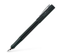 FABER-CASTELL - Pluma estilográfica GRIP 2011, plumín M, negro