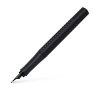 Faber-Castell Pluma estilográfica 140960 Grip Edition – ancho de trazo M – 1 unidad negra