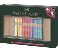 Faber-Castell Polychromos Lápices de color y grafito en estuche con goma de borrar (34 uds)