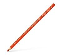 Faber-Castell Polychromos Lápiz de Color para Artistas, Naranja (Dark Cadmium Orange), 3.8 mm