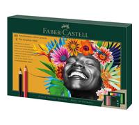 Faber-castell polychromos & pitt graphite matt set multicolor 48 pieza
