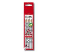 Faber Castell Portaminas Ergonómico Triangular Dot Grip No Tóxico 12 Piezas