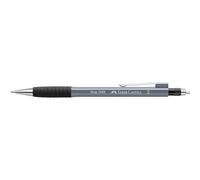Faber-Castell 134589 Grip 1345 Stone Grey - Portaminas (dureza B, grosor de la mina 0,5 mm, con goma de borrar integrada, 1 unidad)