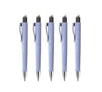 FABER-CASTELL - Portaminas Poly Matic Pale Iris 0,7 mm, 5 unidades