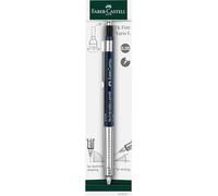 Faber-Castell Portaminas TK-Fine Vario L 135342 0,35 mm índigo, mina con mecanismo suave y duro