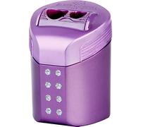 Faber-Castell RollOn Sparkle - Caja de afilar con doble agujero, varios colores