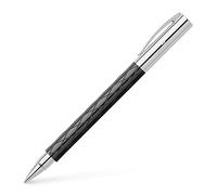 Faber-Castell Bolígrafo Ambition Rhombus – Negro, cromo – 1 pieza