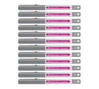 FABER-CASTELL - Rotulador de tinta Free Ink rosa, 12 unidades