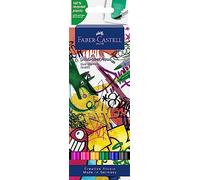 Faber-Castell 164525 - Pack de 6 Goldfaber Aqua Dual Markers - Graffiti
