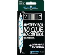 FABER-CASTELL - Rotuladores acrílicos Multimark Mystery Box Glitch