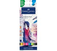 Faber-Castell Rotuladores Goldfaber Aqua Dual 164606 – Pack de 6 Surtidos
