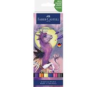 Faber-Castell Rotuladores Goldfaber Aqua Dual 164526 - Doble punta - Pack de 6 Fantasía