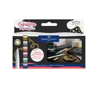 Faber-Castell Marcador metálico FC160706AZ - 6 colores - Multicolor - Talla Única