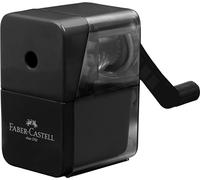 FABER-CASTELL - Sacapuntas con manivela, negro