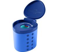 Faber-Castell Afilador Grippy 181790 con protector de corte, color azul