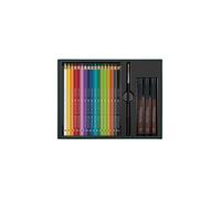 FABER-CASTELL Set de lápices de colores de 21 piezas PITT ARTIST PEN verde oscuro
