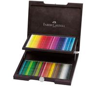 Faber-Castell Lápices acuarelables Albrecht Dürer Estuche de madera 72 marrón