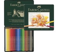 Faber-Castell Lápices Polychromos Estuche metálico x24 colores