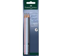 Faber-Castell New Harmony 218470 - Juego de 3 lápices Sparkle, dureza B