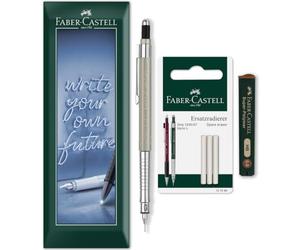 Faber-Castell Set de portaminas TK-Fine Vario L 0,5 mm, color Champagne Gold