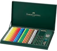 Faber-Castell - Juego regalo Polychromos 210051 - 24 lápices de color
