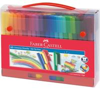 FABER-CASTELL - Set de rotuladores Connector en maletín, 72 piezas