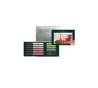 Faber-Castell Pitt Artist Brush Pen City Gift Set, caja de 12, multicolor, pigmentado, impermeable, tinta permanente, sin ácidos, dibujo, dibujo, arte, manualidades, bolígrafos, hogar, oficina