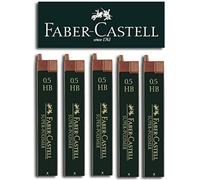 Faber-Castell Minas finas SUPER-POLYMER 0,5 HB – 5 latas