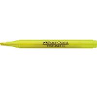 FABER-CASTELL TEXTLINER 38 - Rotuladores fluorescentes (10 unidades), color amarillo