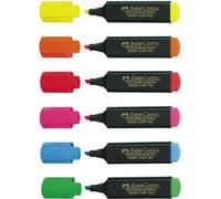FABER-CASTELL TEXTLINER 48 REFILL, 6 estuches, usted recibirá 1 Paquete, Contenido del paquete: 6 unidades