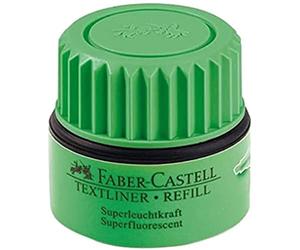 Faber Castell Textliner Grip 1543 recarga para subrayador 1546/1543 25 ml verde - juego de 4