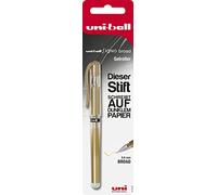 Faber-Castell uni-ball 146894 - Signo UM-153 bolígrafo roller de gel, grosor: 0.6 mm, dorado, 1 pieza